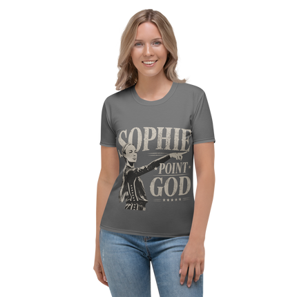 All-Over Print Women's Crew Neck T-Shirt