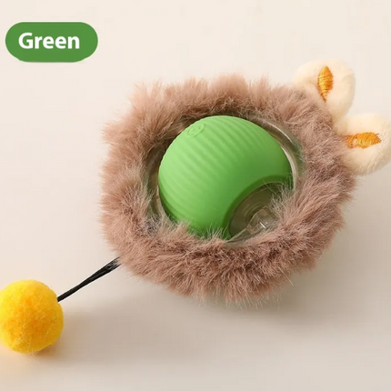 PurrPlay Self-Rolling Cat Toy Ball