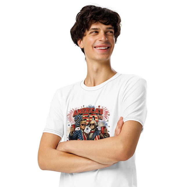 All-Over Print Men's Crew Neck T-Shirt