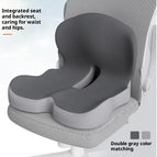 Twotone gray color blocking / 44X42X32cm