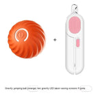 Orange Ball Pink Scissors