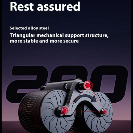 Automatic Rebound Abdominal Wheel