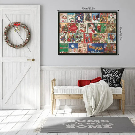 Merry Jigsaw Advent Calendar Puzzle