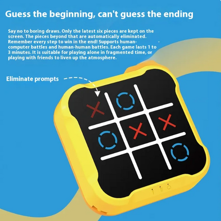 Educational Tic-Tac-Toe Toy for Kids