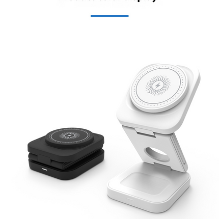 3 IN 1 FOLDABLE WIRELESS CHARGER