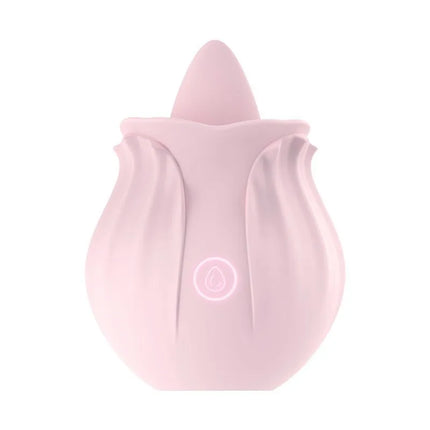 Intimate Wellness Rose Vibrator Tongue Licking Simulation Body Safe Silicone USB Rechargeable Discreet Packaging Wholesale
