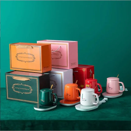 warm and insulated coffee cups ceramic constant-temperature cups 55 degree warm ceramic cup with Jiapin mug gift box sets
