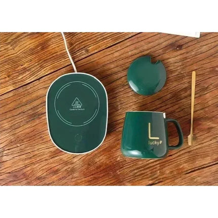 warm and insulated coffee cups ceramic constant-temperature cups 55 degree warm ceramic cup with Jiapin mug gift box sets