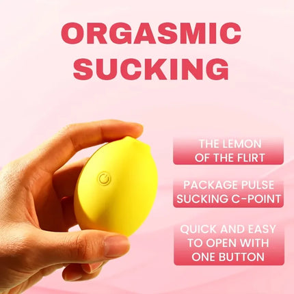 Clit Sucker Sucking Lemon Vibrators 10 Power Suction Love Egg Nipple Stimulator Adult Sex Toys Female Masturbator Women's Spring