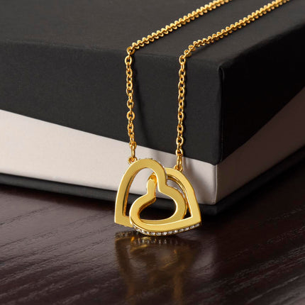 "Interlocked Hearts — A Timeless Symbol of Endless Love." ✨