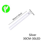 Silver 30CM / 3 Color Modes Lamp
