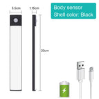 Black 20CM / 3 Color Modes Lamp