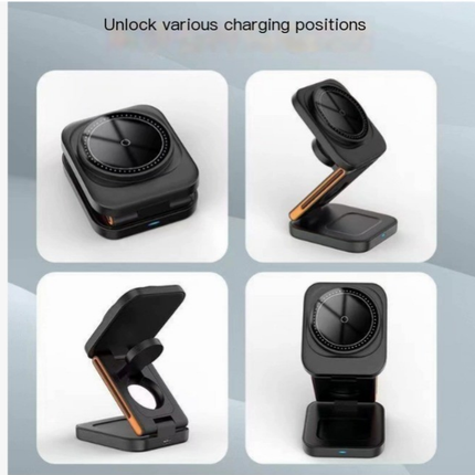 3-in-1 Folding Wireless Charger