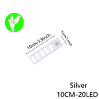 Silver 10CM / 3 Color Modes Lamp