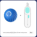 Blue Ball Blue Scissors
