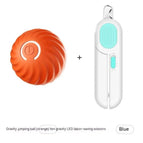 Orange Ball Blue Scissors